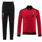 Jacket Tracksuit AC Milan 2023-2024 Red