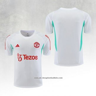 Manchester United Training Shirt 2023-2024 White