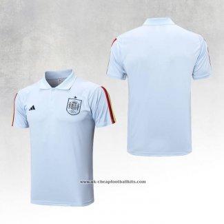 Spain Shirt Polo 2022-2023 Blue