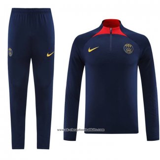 Sweatshirt Tracksuit Paris Saint-Germain 2023-2024 Blue