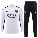 Sweatshirt Tracksuit Paris Saint-Germain 2023-2024 Kid White