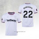 West Ham Player Benrahma Away Shirt 2023-2024