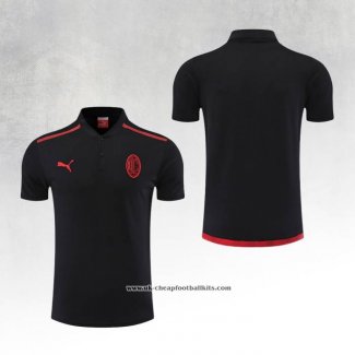 AC Milan Shirt Polo 2022-2023 Black