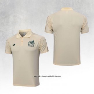 Mexico Shirt Polo 2023-2024 Apricot