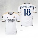 Real Madrid Player Tchouameni Home Shirt 2023-2024