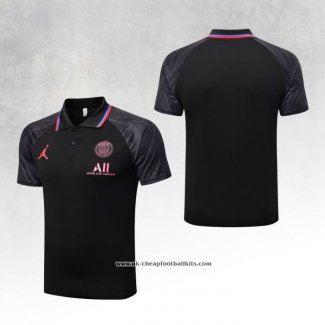 Paris Saint-Germain Shirt Polo Jordan 2022-2023 Black