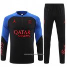 Sweatshirt Tracksuit Paris Saint-Germain Jordan 2022-2023 Black