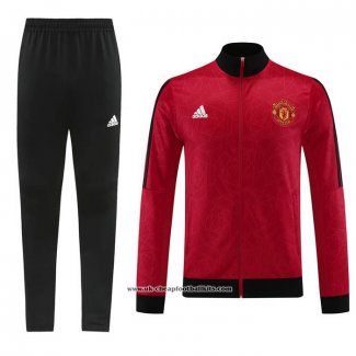 Jacket Tracksuit Manchester United 2023-2024 Red