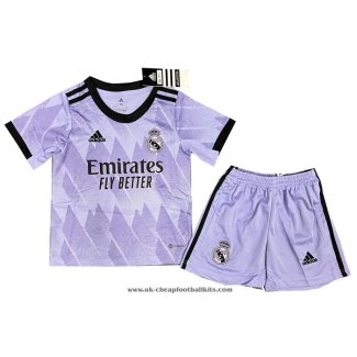 Real Madrid Away Shirt 2022-2023 Kid