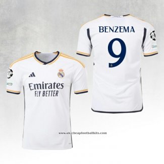 Real Madrid Player Benzema Home Shirt 2023-2024