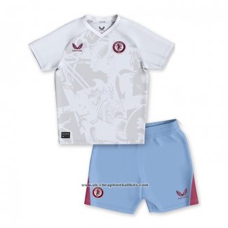 Aston Villa Away Shirt 2023-2024 Kid