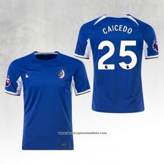 Chelsea Player Caicedo Home Shirt 2023-2024