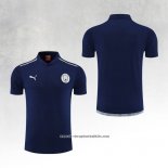 Manchester City Shirt Polo 2022-2023 Blue Marino