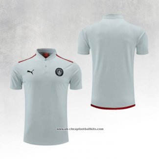 Manchester City Shirt Polo 2022-2023 Grey