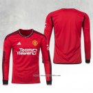 Manchester United Home Shirt 2023-2024 Long Sleeve