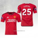 Manchester United Player Sancho Home Shirt 2023-2024