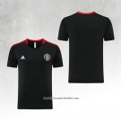 Manchester United Training Shirt 2023-2024 Black