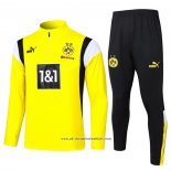 Sweatshirt Tracksuit Borussia Dortmund 2023-2024 Yellow