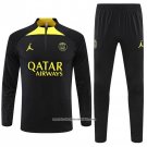 Sweatshirt Tracksuit Paris Saint-Germain Jordan 2022-2023 Black