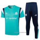 Tracksuit Olympique Marseille 2023-2024 Short Sleeve Green