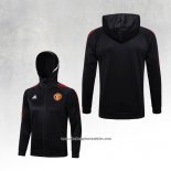 Chaqueta con Capucha del Manchester United 2022-2023 Black