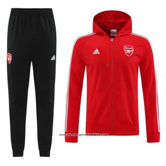 Hooded Tracksuit Arsenal 2022-2023 Red