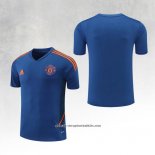 Manchester United Training Shirt 2022-2023 Blue