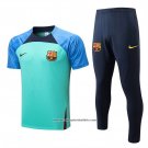 Tracksuit Barcelona 2022-2023 Short Sleeve Green