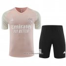 Tracksuit Lyon 2023-2024 Short Sleeve Rosa - Shorts