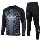 Sweatshirt Tracksuit Paris Saint-Germain 2023-2024 Grey