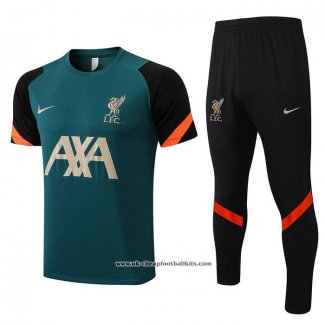 Tracksuit Liverpool 2022-2023 Short Sleeve Green