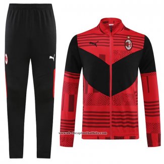 Jacket Tracksuit AC Milan 2022-2023 Red