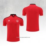 Manchester United Shirt Polo 2022-2023 Red