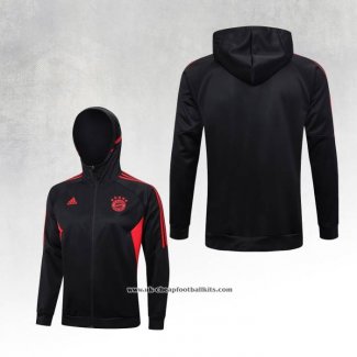 Chaqueta con Capucha del Bayern Munich 2023-2024 Black