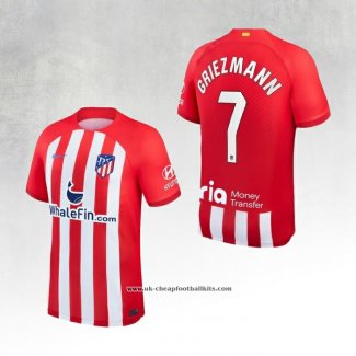 Atletico Madrid Player Griezmann Home Shirt 2023-2024