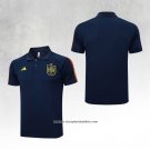 Spain Shirt Polo 2023-2024 Blue