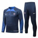 Sweatshirt Tracksuit Paris Saint-Germain 2022-2023 Blue