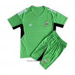 Argentina Goalkeeper Shirt 2022 Kid Green