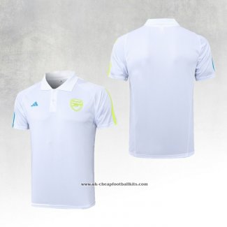 Arsenal Shirt Polo 2023-2024 White