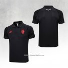 AC Milan Shirt Polo 2023-2024 Black