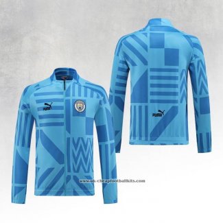 Jacket Manchester City 2022-2023 Light Blue