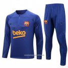 Sweatshirt Tracksuit Barcelona 2022-2023 Blue