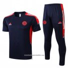 Tracksuit Bayern Munich 2022-2023 Short Sleeve Blue