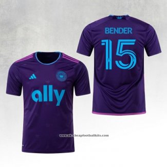 Charlotte FC Player Bender Away Shirt 2023-2024