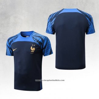 France Training Shirt 2022-2023 Blue