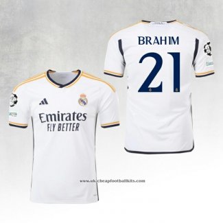 Real Madrid Player Brahim Home Shirt 2023-2024