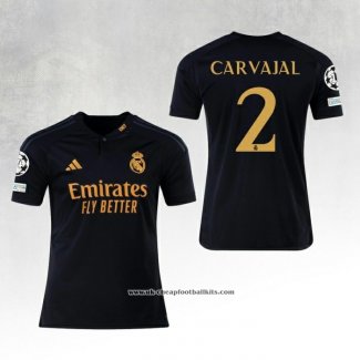 Real Madrid Player Carvajal Third Shirt 2023-2024