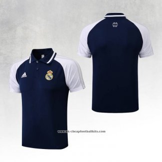 Real Madrid Shirt Polo 2022-2023 Blue