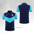 Olympique Marseille Shirt Polo 2022-2023 Blue Marino