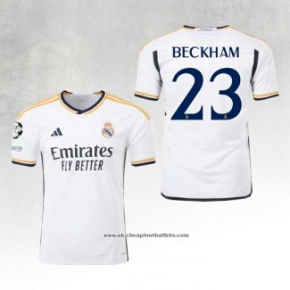 Real Madrid Player Beckham Home Shirt 2023-2024